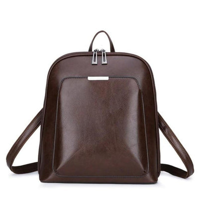 Klassisk rygsæk med dobbelt lynlås - elegant design