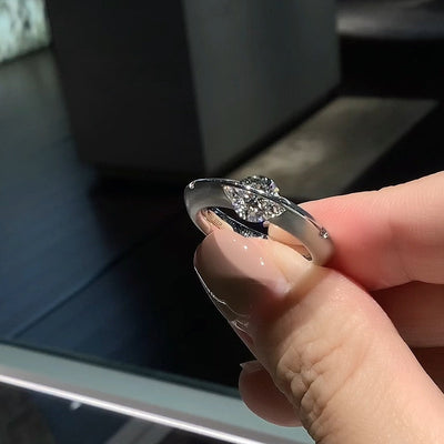 Sterling Sølv Rund om Planeten Ring