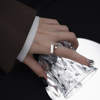 Geometrisk Firkantet Ring
