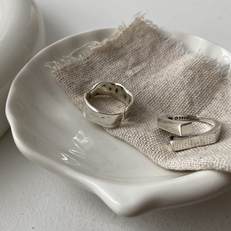 Geometrisk Firkantet Ring
