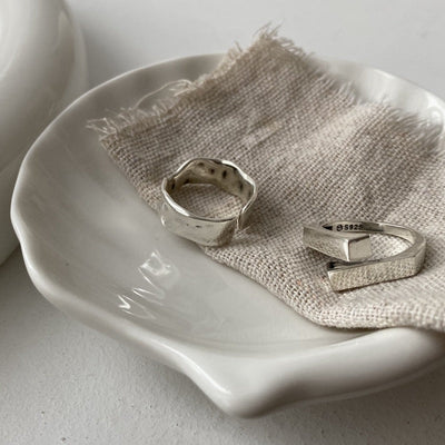 Geometrisk Firkantet Ring