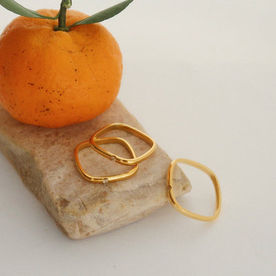 Kvadratisk tynd ring