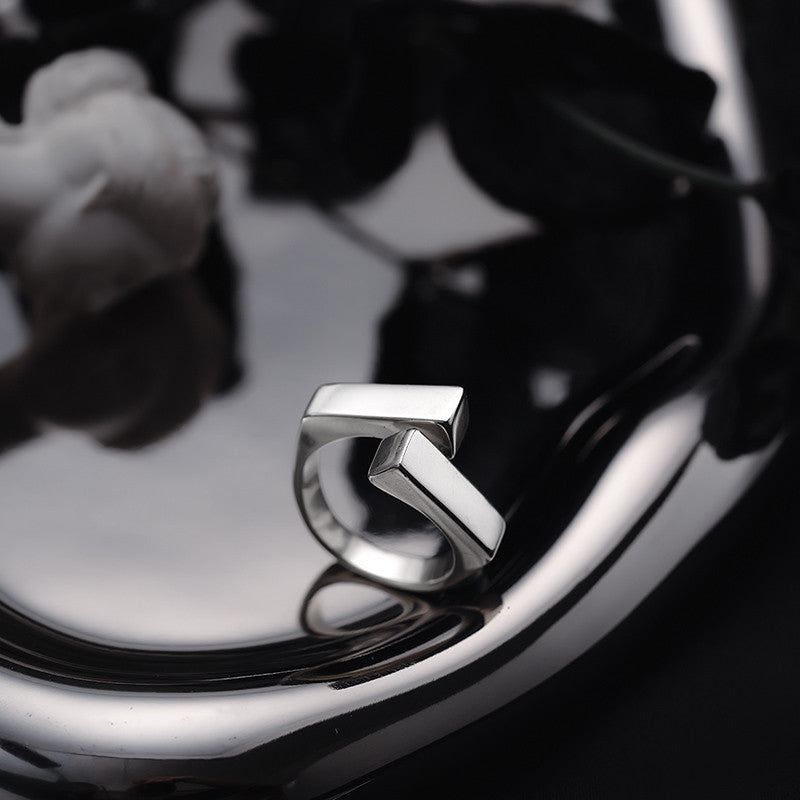 Geometrisk Firkantet Ring