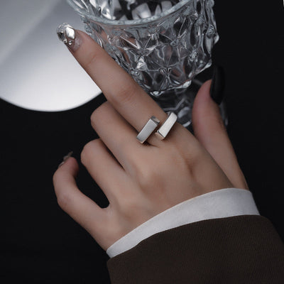 Geometrisk Firkantet Ring