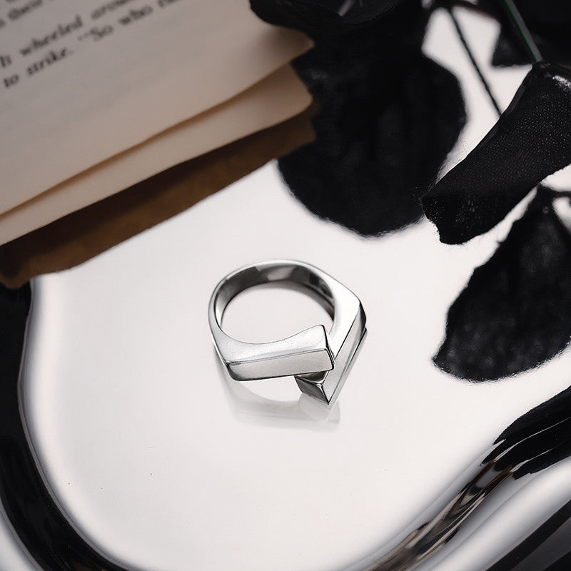 Geometrisk Firkantet Ring