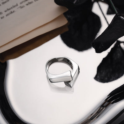Geometrisk Firkantet Ring