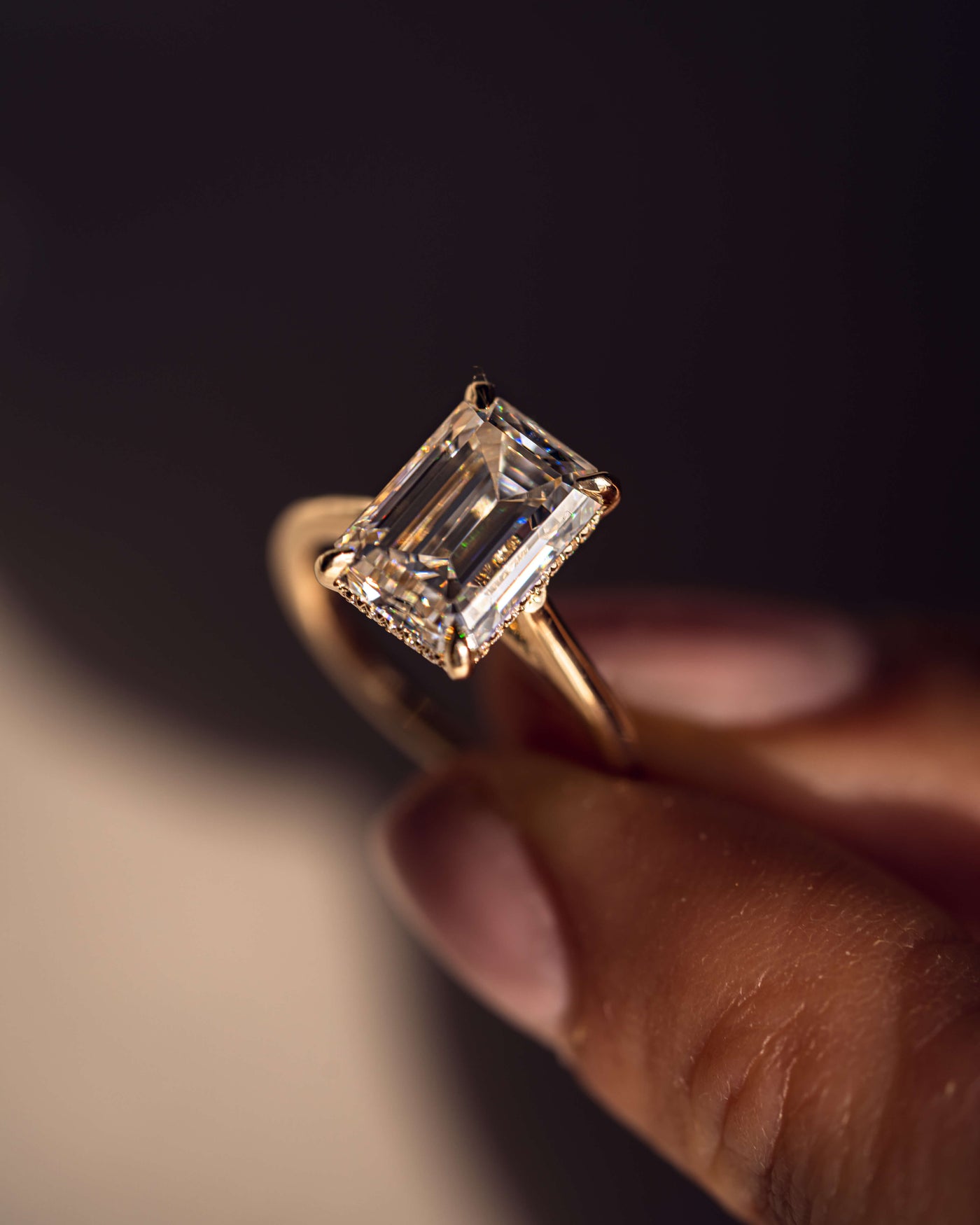 Caroline - Smaragd | Guld
