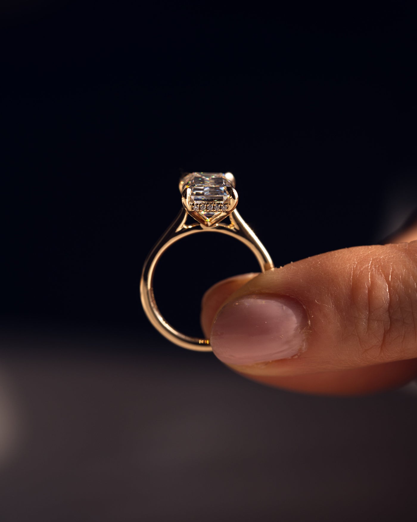 Caroline - Smaragd | Guld