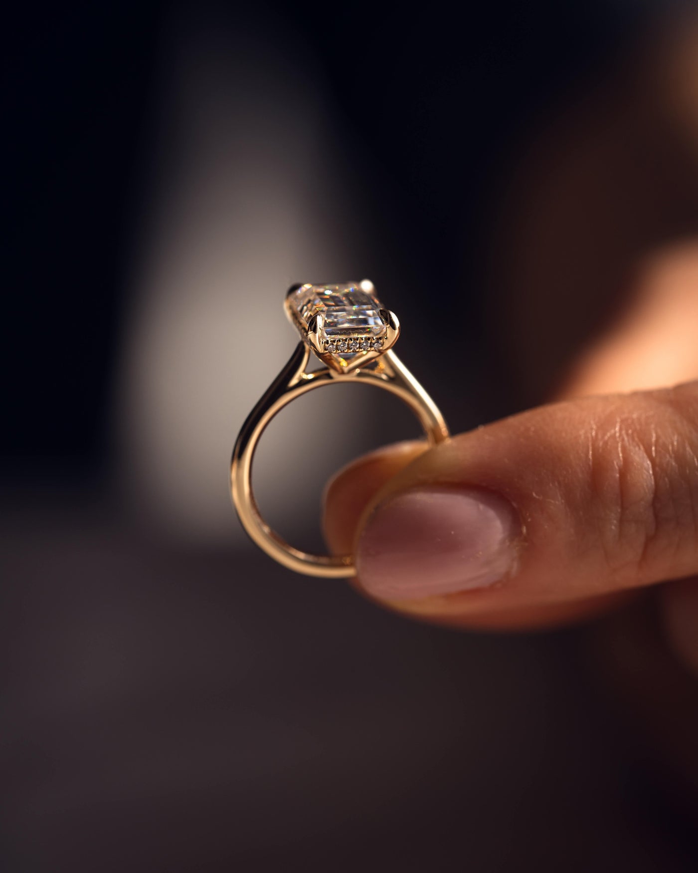 Caroline - Smaragd | Guld