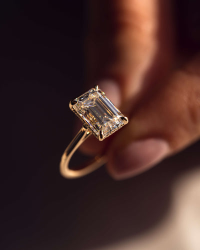 Caroline - Smaragd | Guld