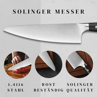 Solinger Kokkekniv (21cm)
