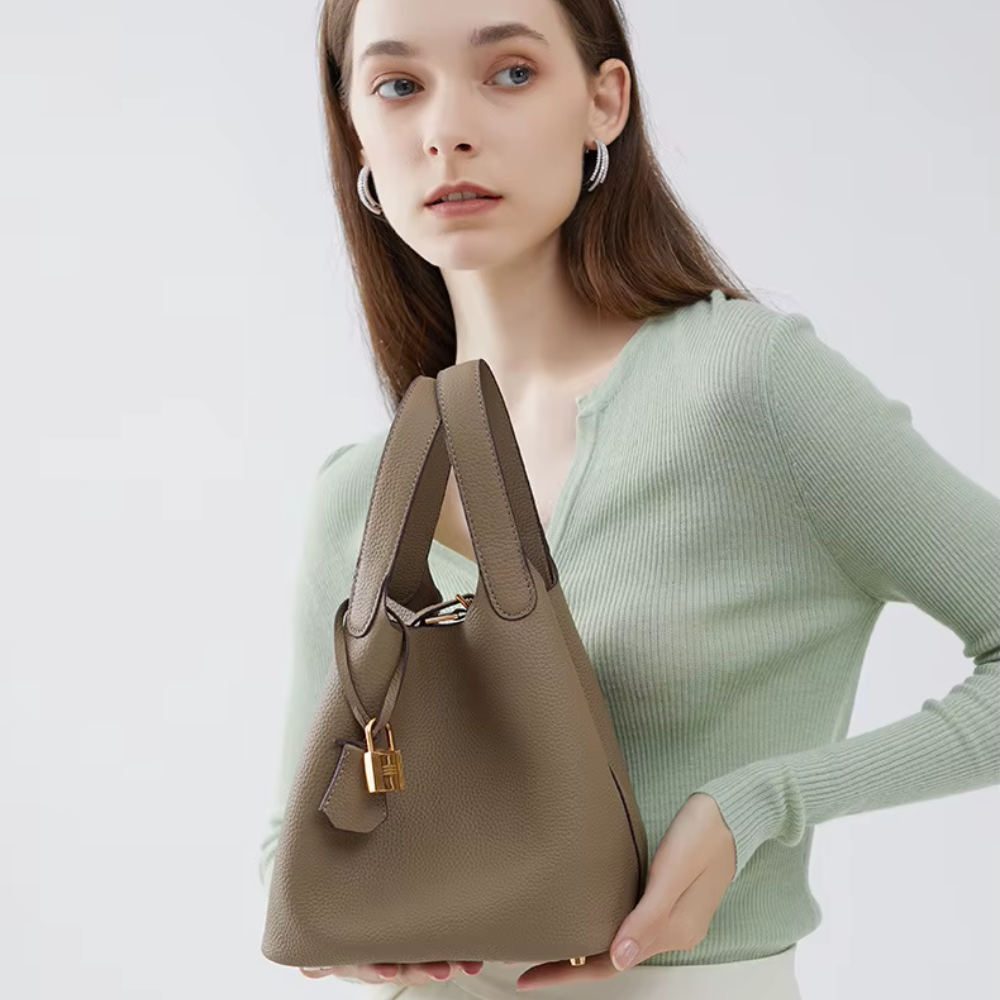 BELLATREND™ | LÆDER SPANDHÅNDBAG