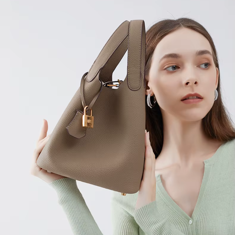 BELLATREND™ | LÆDER SPANDHÅNDBAG