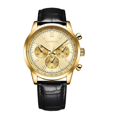 Casual Sport Militær Erhverv Læder Quartz Ur™ - Olsen & Olsen