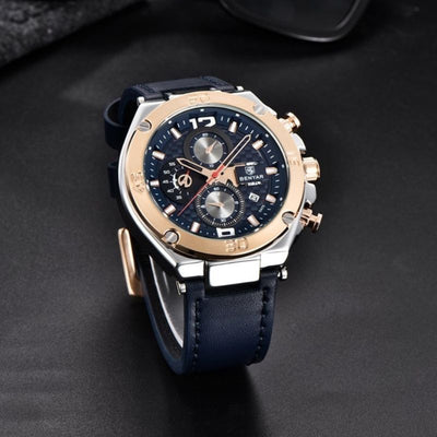 Kvarts Multifunktionel Sport Chronograph Ur