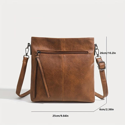 Lena Retro Square Crossbody Taske