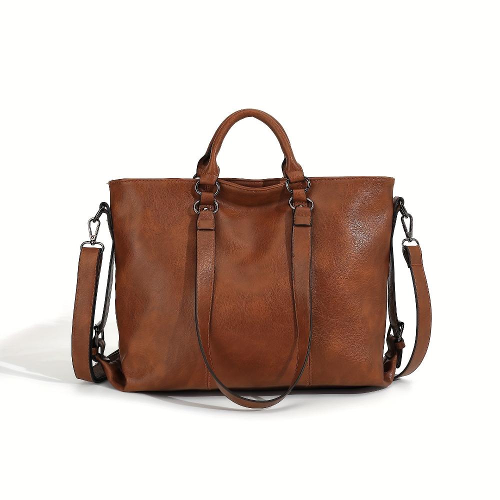 Charlottes Klassiske Elegance | Vintage Tote Bag