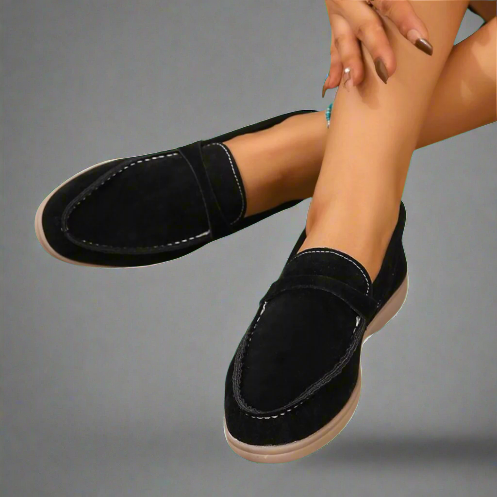 Hannah | Elegante Suede Mokkasiner
