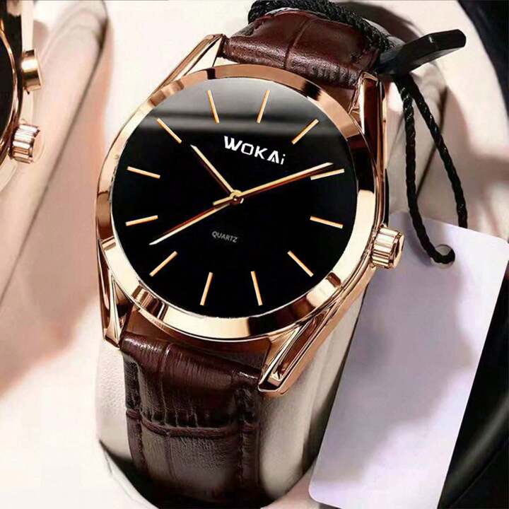 Rosen Guld Casual Quartz Ur