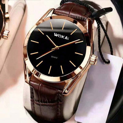 Rosen Guld Casual Quartz Ur