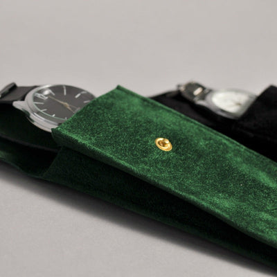 Milo | Premium Ur-rejseetui med Suede-indvendigt for