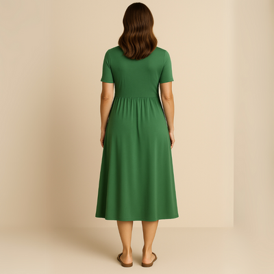 Robe Alicia Lang Kjole V-hals