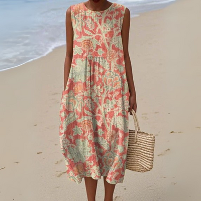 Vintage Blomstret Alisa Kjole