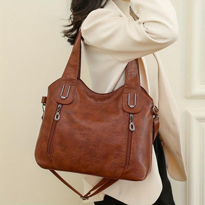 Emma Retro Tote Skuldertaske