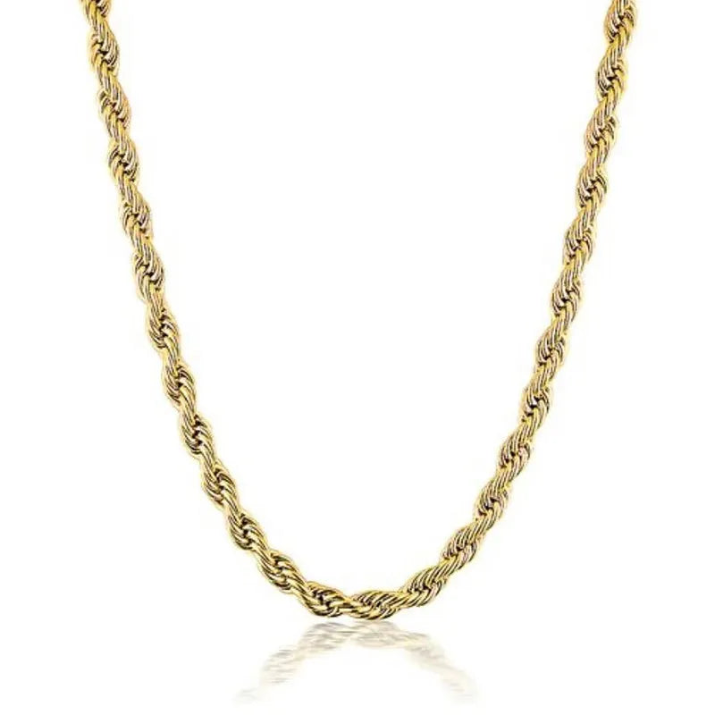Rope Bianca Halskæde | 18k Guld