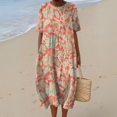 Vintage Blomstret Alisa Kjole