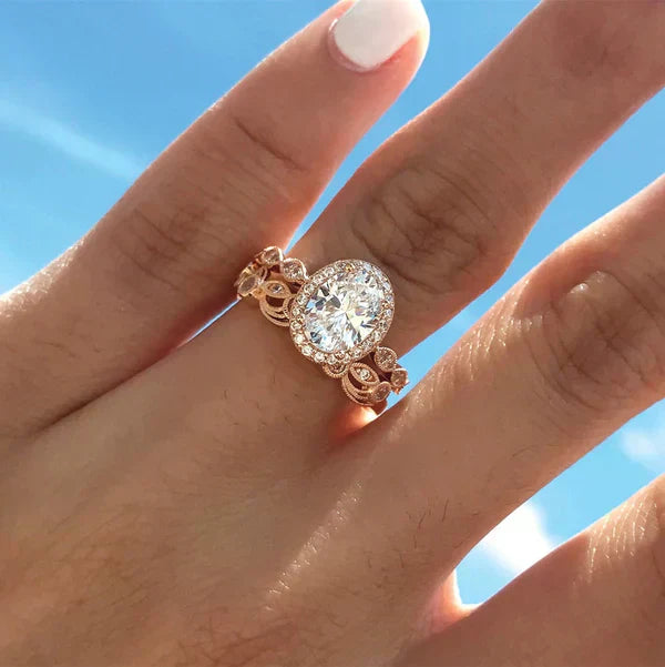 Adelina Corsaglia Ring | Roséguld