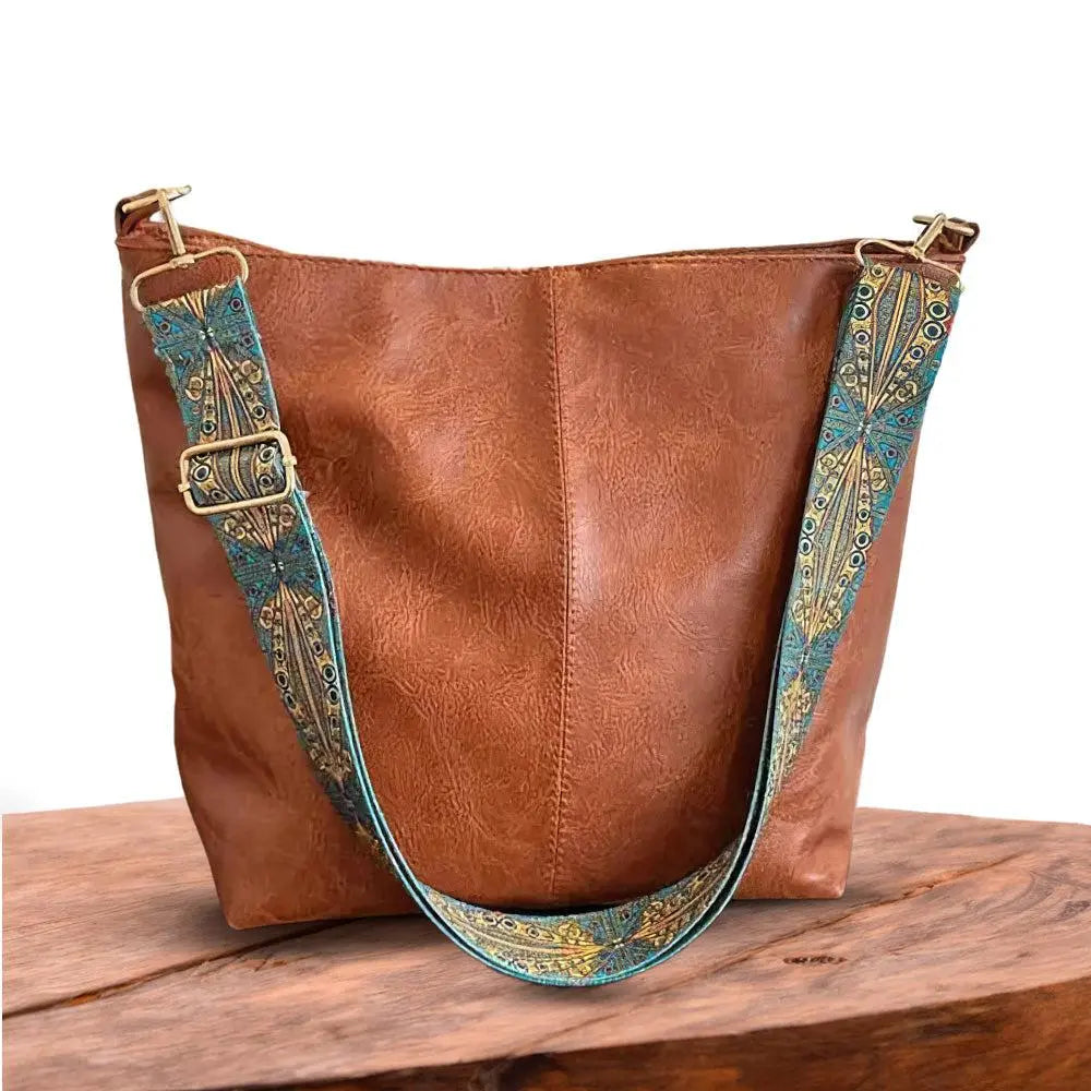 MONIKAS TASCHE - (Min favorit) - Skuldertaske med dekoration