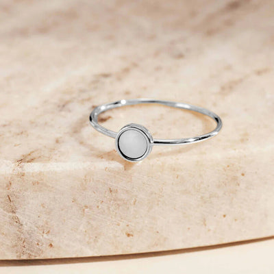 Alina Cirielle Ring | Hvidguld 14k