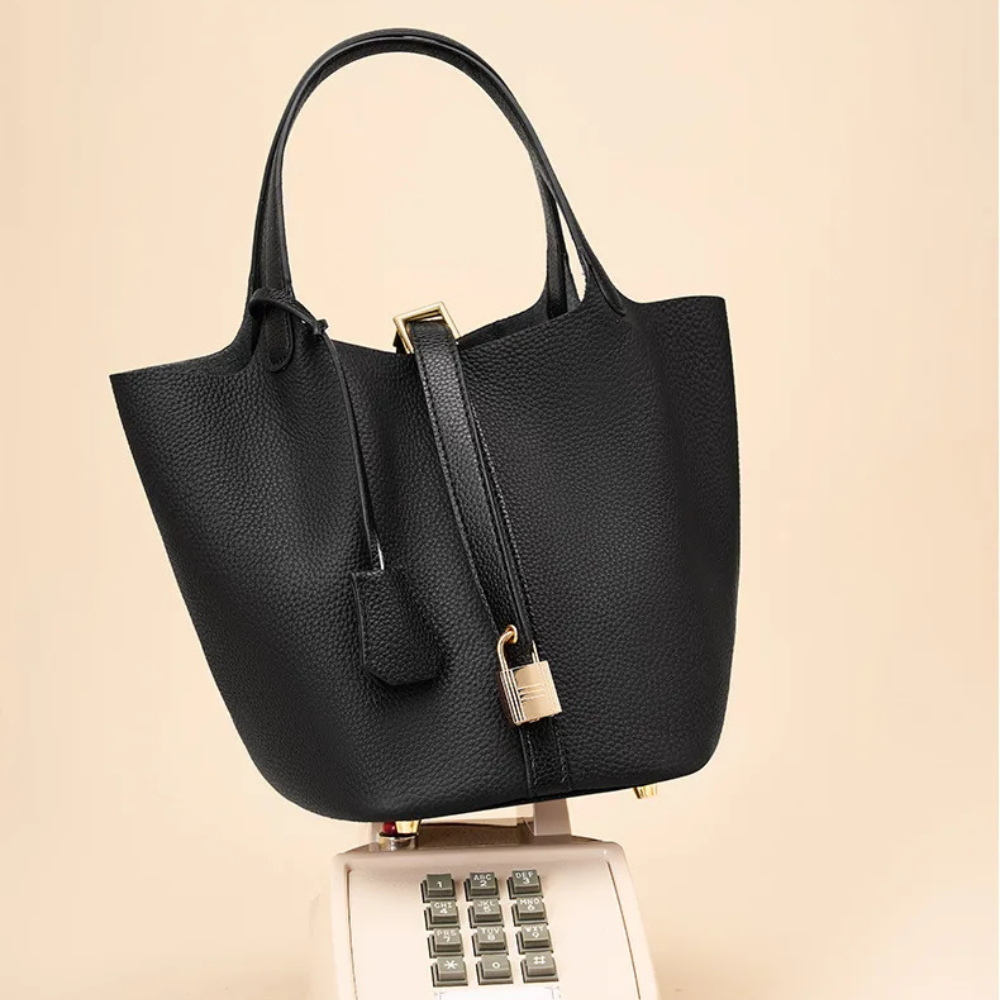 BELLATREND™ | LÆDER SPANDHÅNDBAG