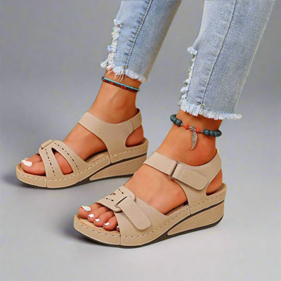 Gudula | Elegante Orthopædiske Sandaler af Blødt Materiale