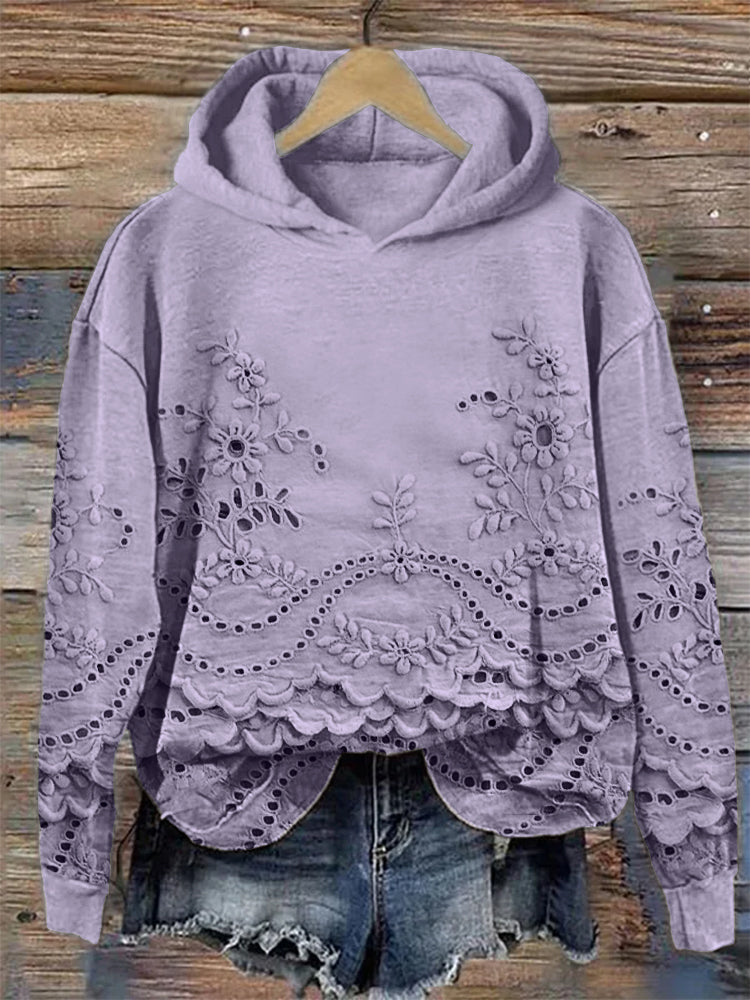 Ravella™ - Vintage Printet Hoodie