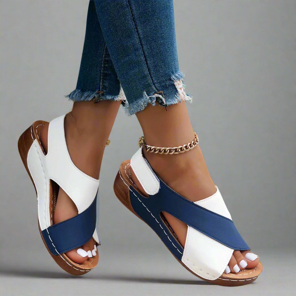 Alwine | Elegant Wedge Hæl i Premium Materiale