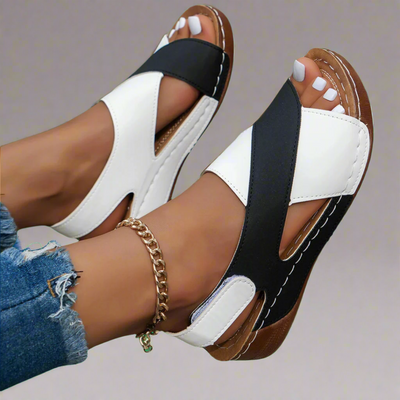 Alwine | Elegant Wedge Hæl i Premium Materiale