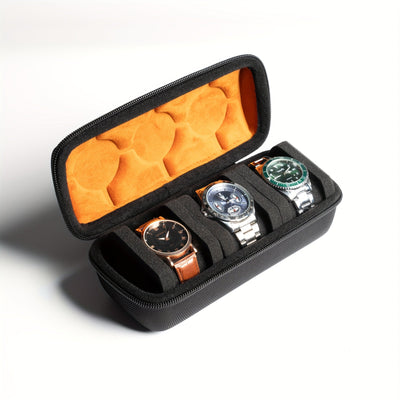Rovan – 3-Slots Ur Organizer til Rejser med Anti-Bevægelses Ur Pude