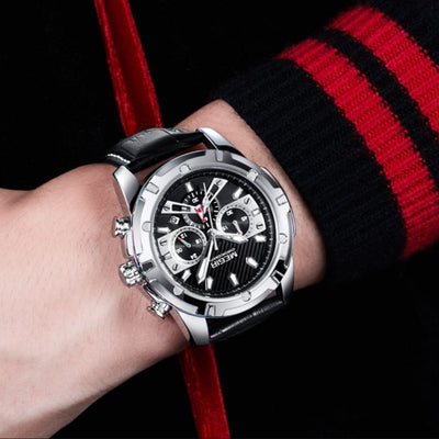 Luksus Militær Chronograph Sportsur