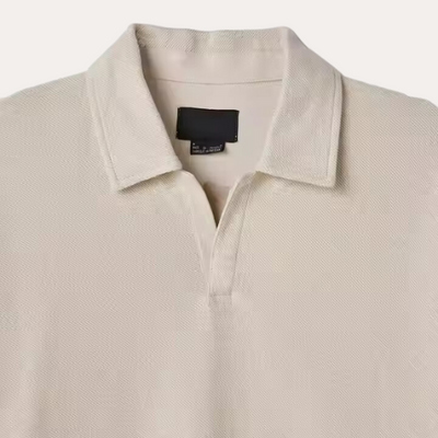 Uld Polo Med Lange Ærmer