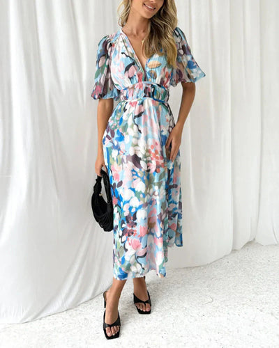 Maxi Rosea Boho Kjole