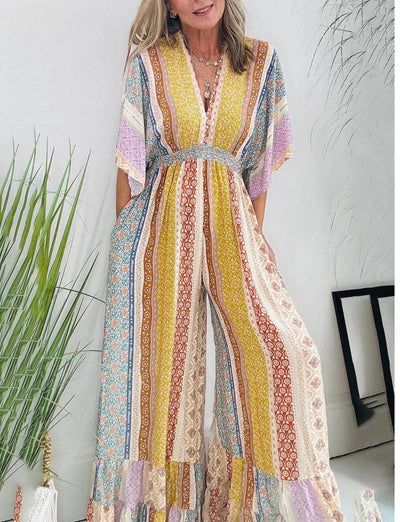 Fleur™ | Jumpsuit i Boho-stil - DK