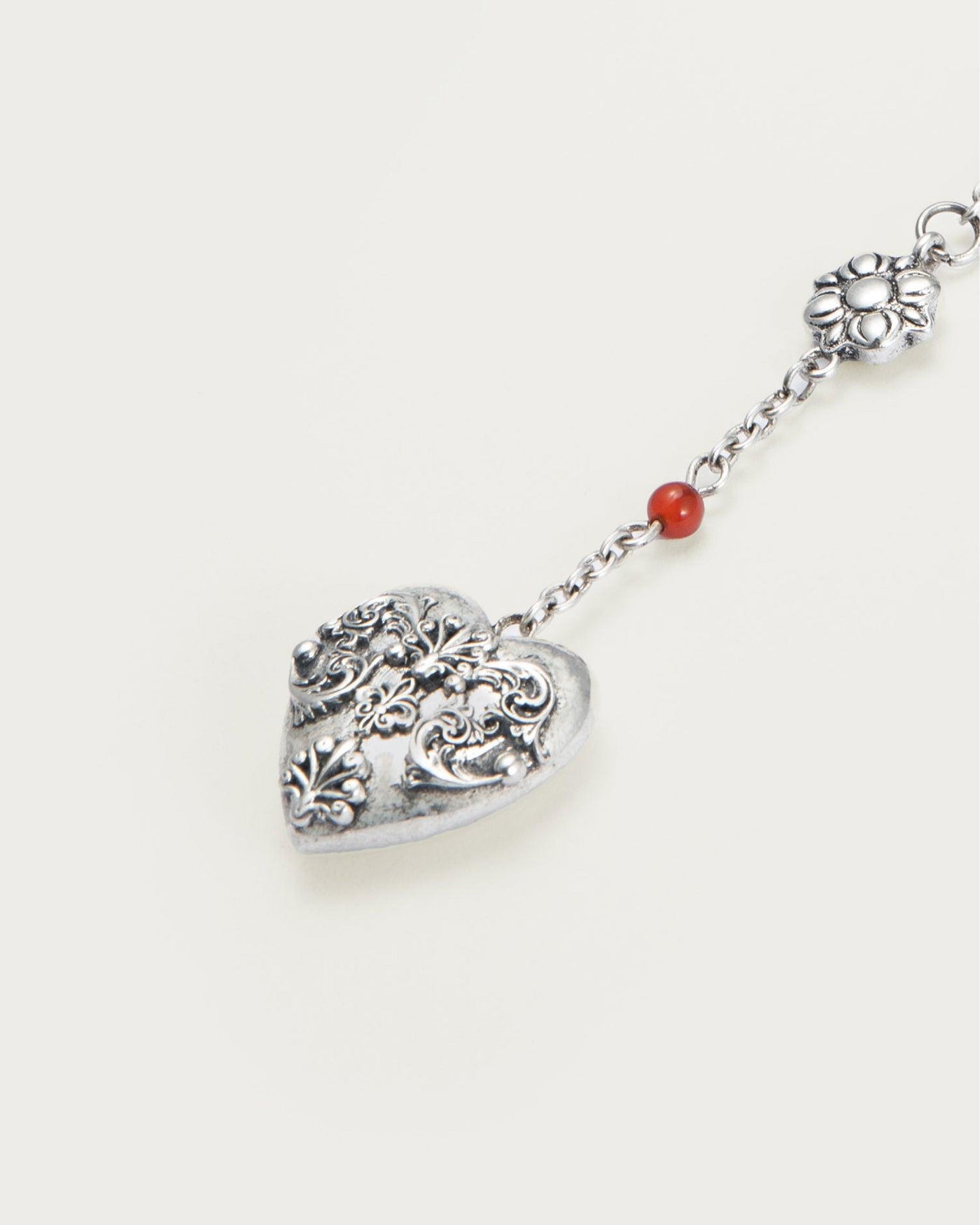 Carnelian Veil Lariat Halskæde