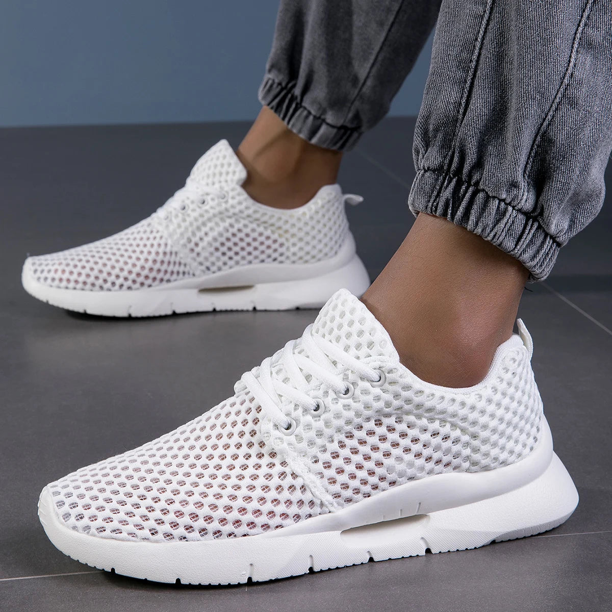 Aerodynamiske Mesh Sneakers til Følsomme Fødder (UNISEX)