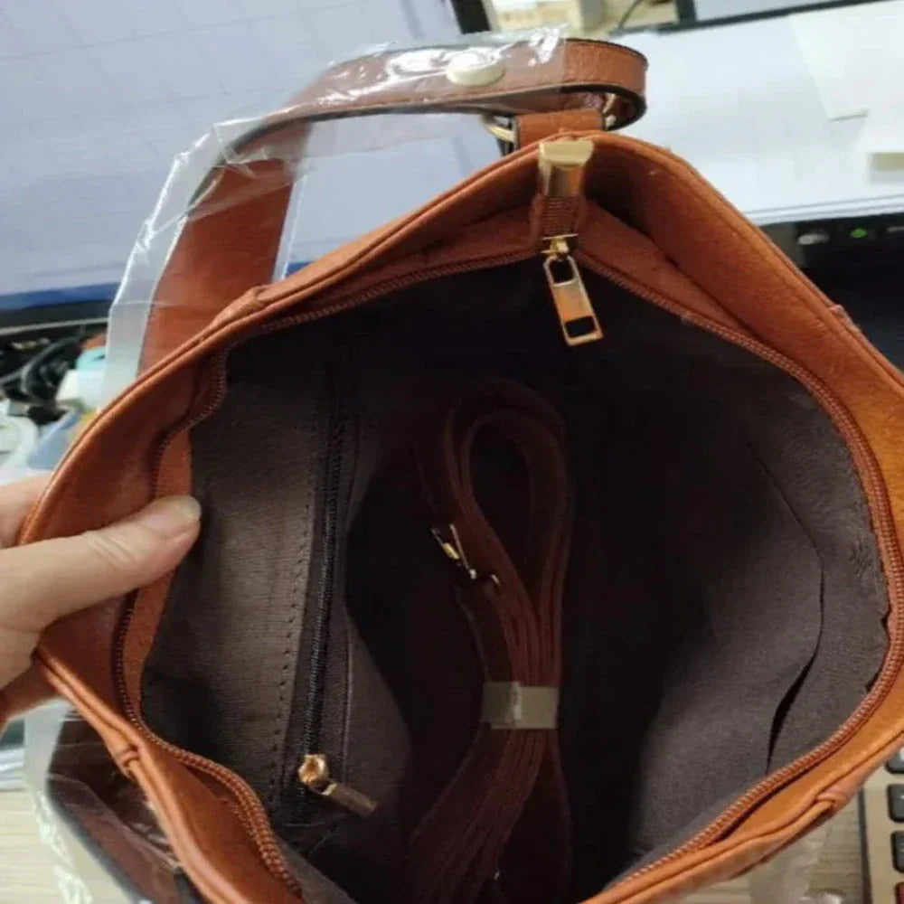 Georgias tidløse elegance | Vintage skuldertaske