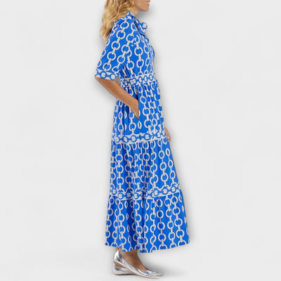 Robe Samya Med Kædemønster