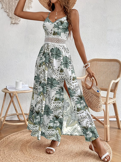 Elegant kjole med blomster Rosea