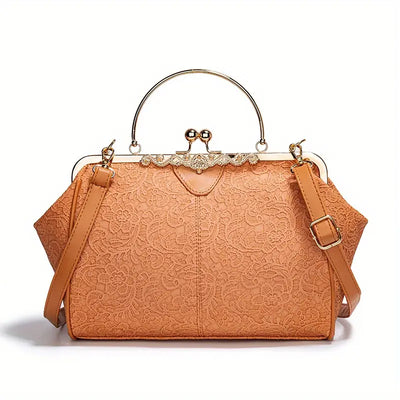 Livs Geometriske Crossbody-Taske i Retro-Look
