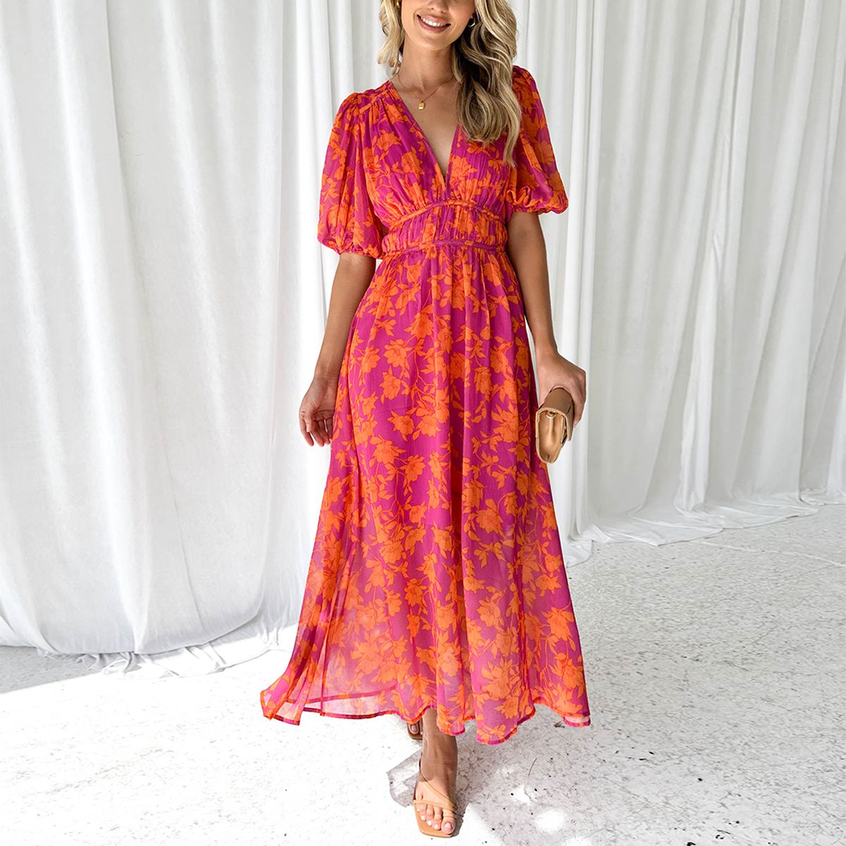 Clara | Maxi Lente Kjole